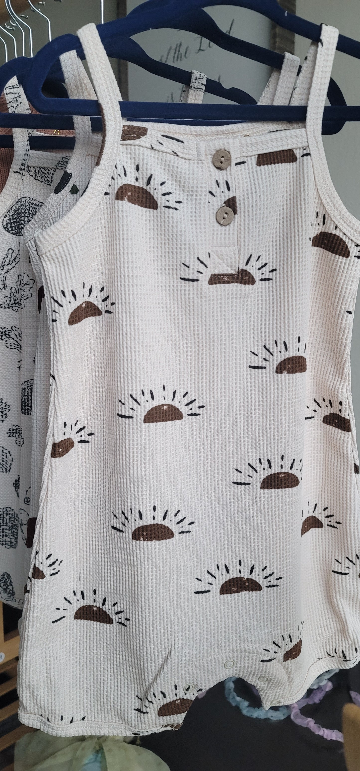 Baby boy romper sun