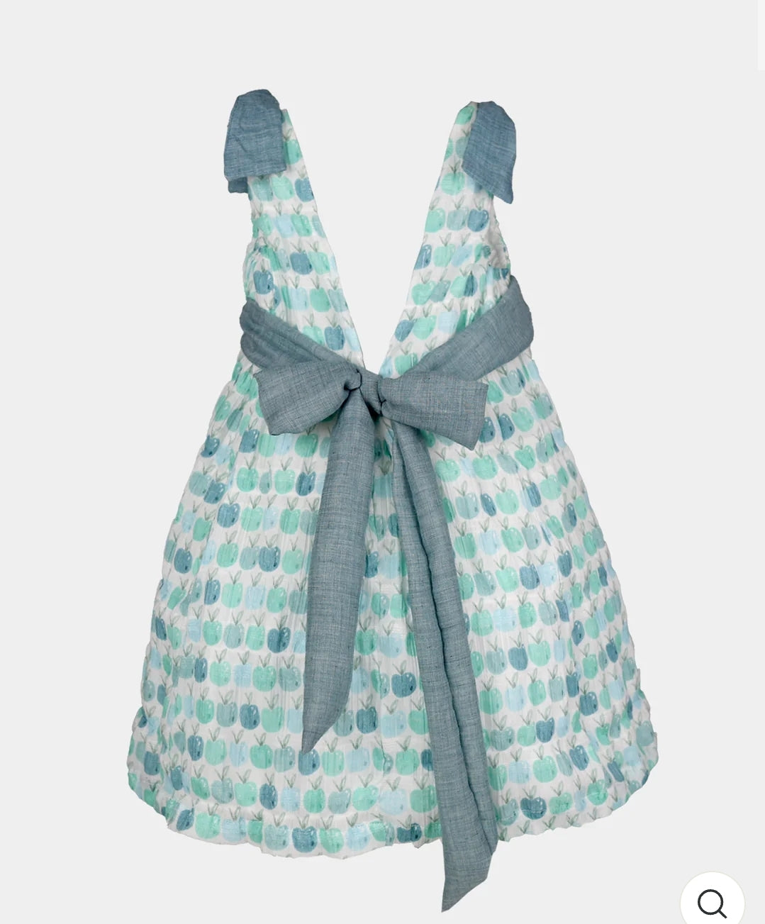 Vestido Tela Manzanas V