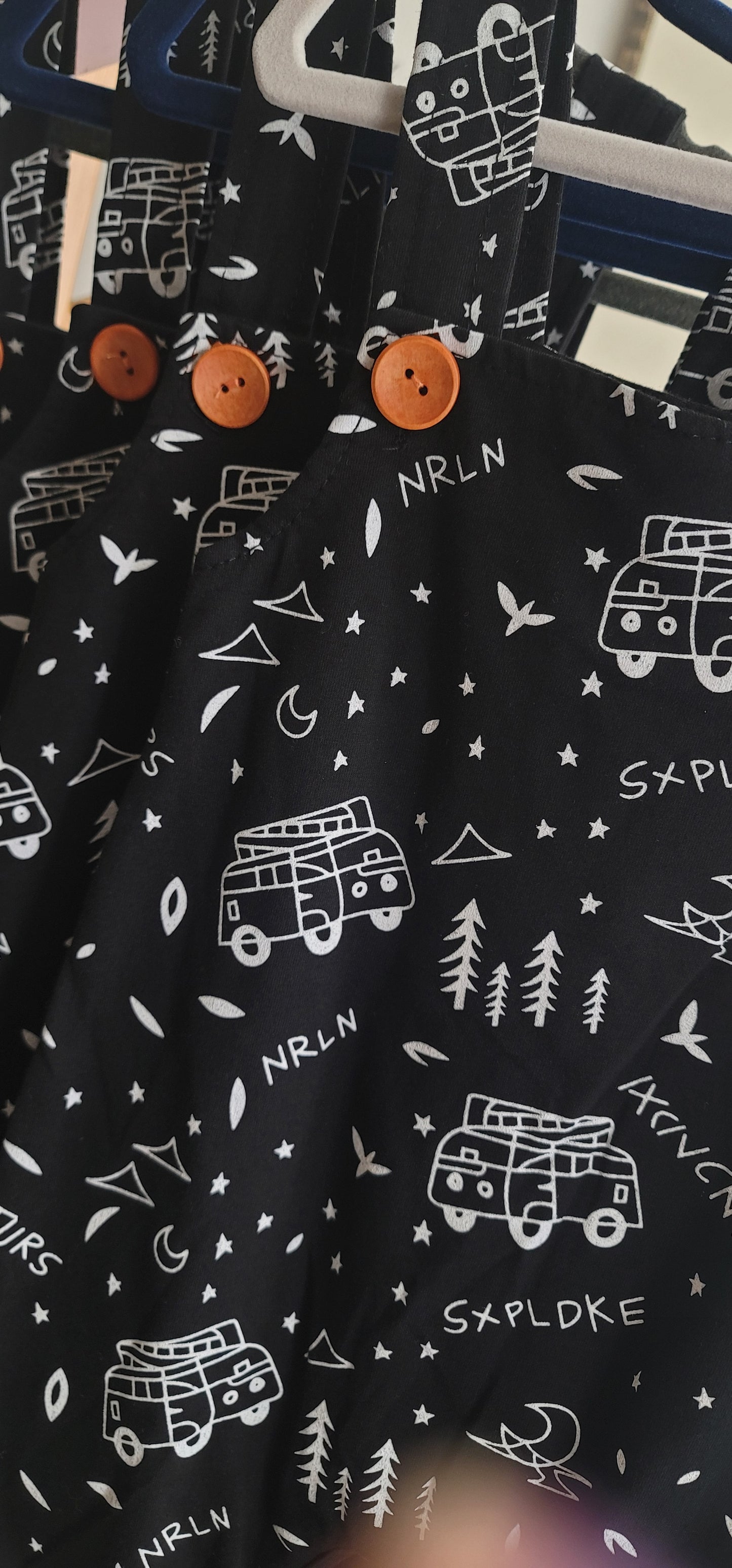 Baby boy black romper