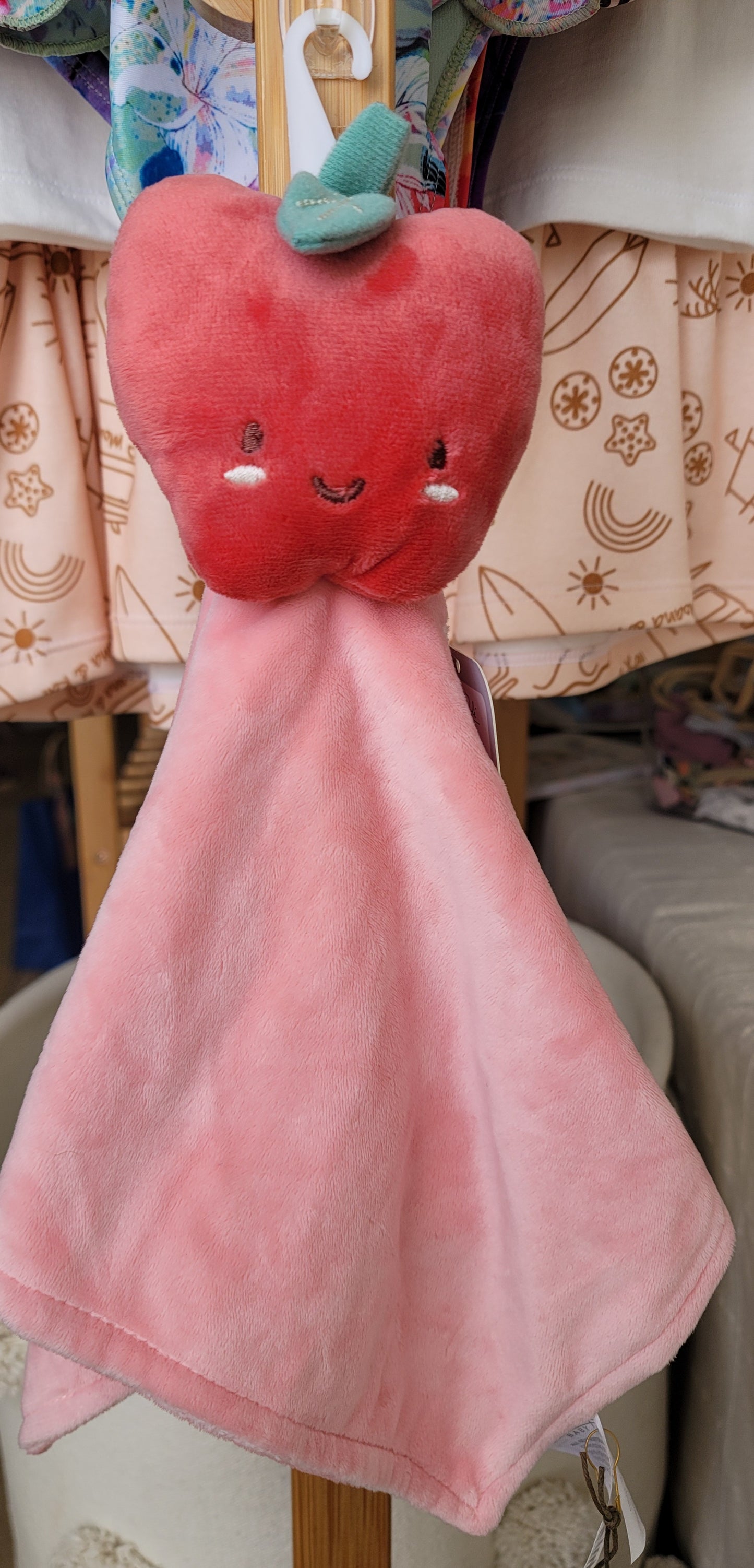 Plush baby blanket