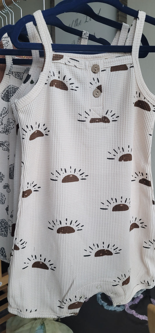 Baby boy romper sun