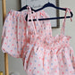 Pink hearts set