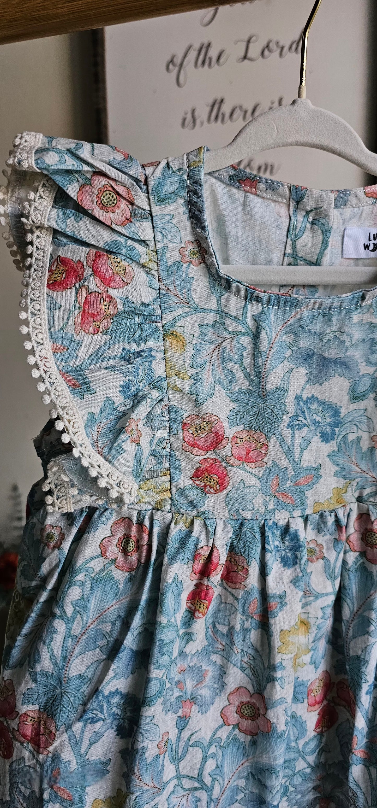 Vintage Flower Romper