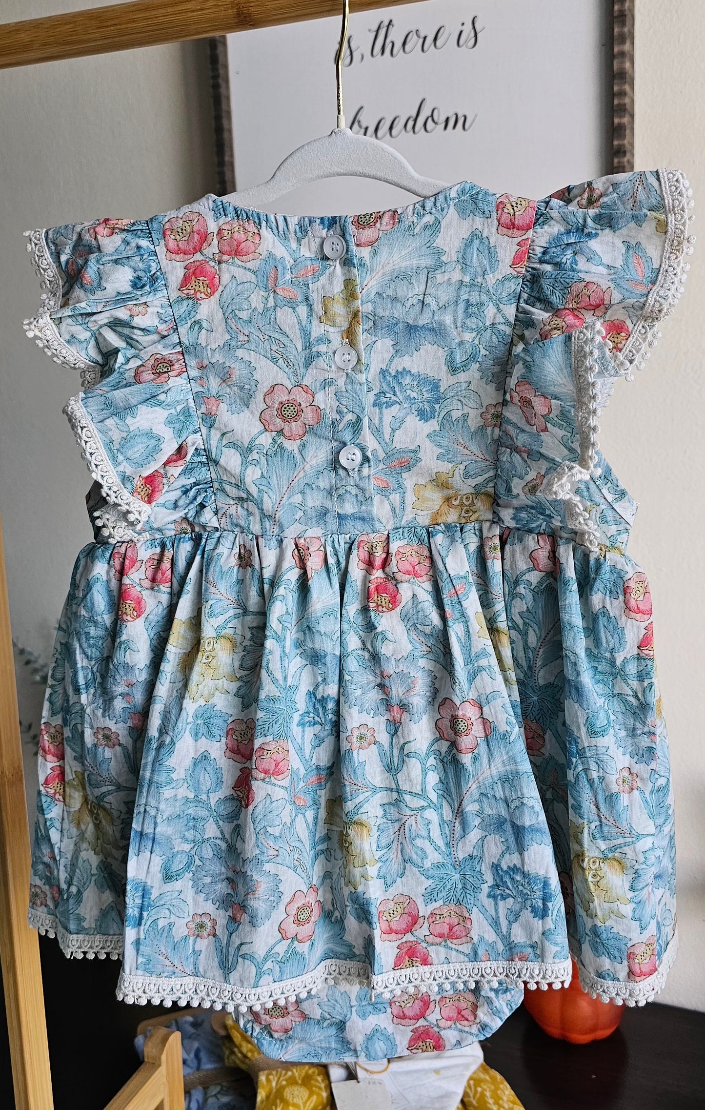Vintage Flower Romper