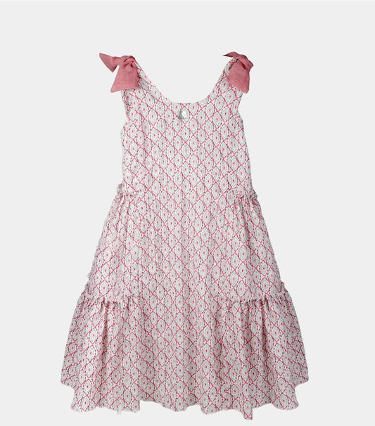 Vestido Tela Rombos