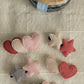 Hearts and stars hair clips