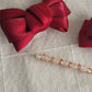 Christmas red bows