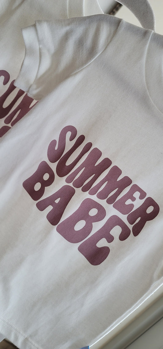Summer Babe t-shirt by Moana & Kai