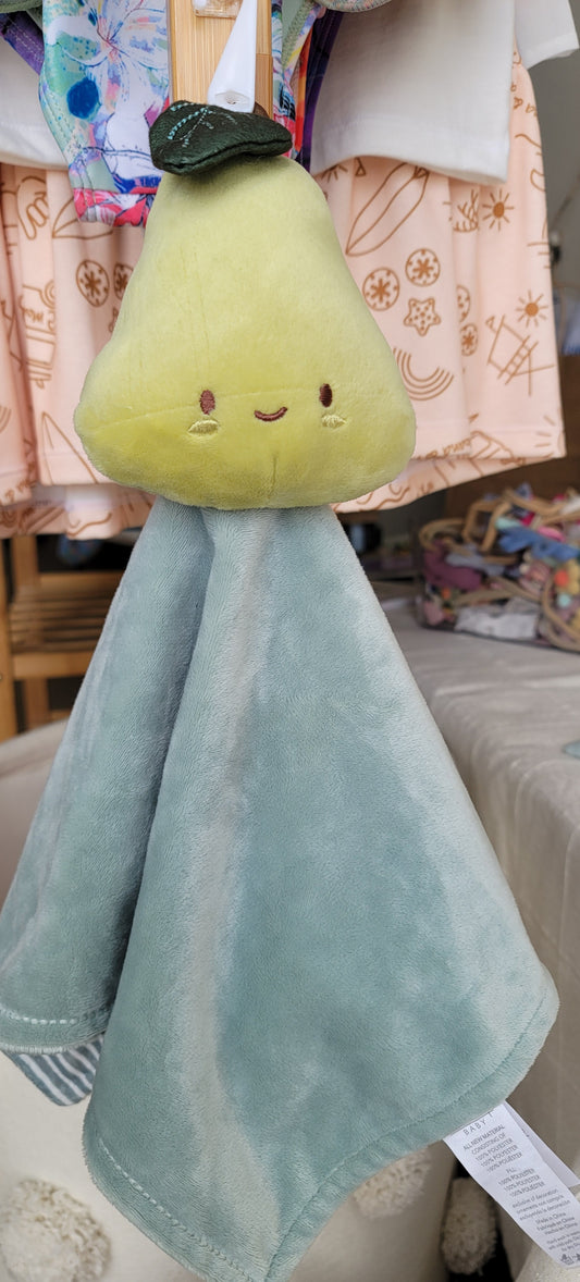 Plush baby blanket